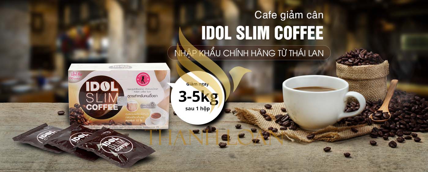Cafe giảm cân cafe idol 3in1 - thái lan - thanh loan