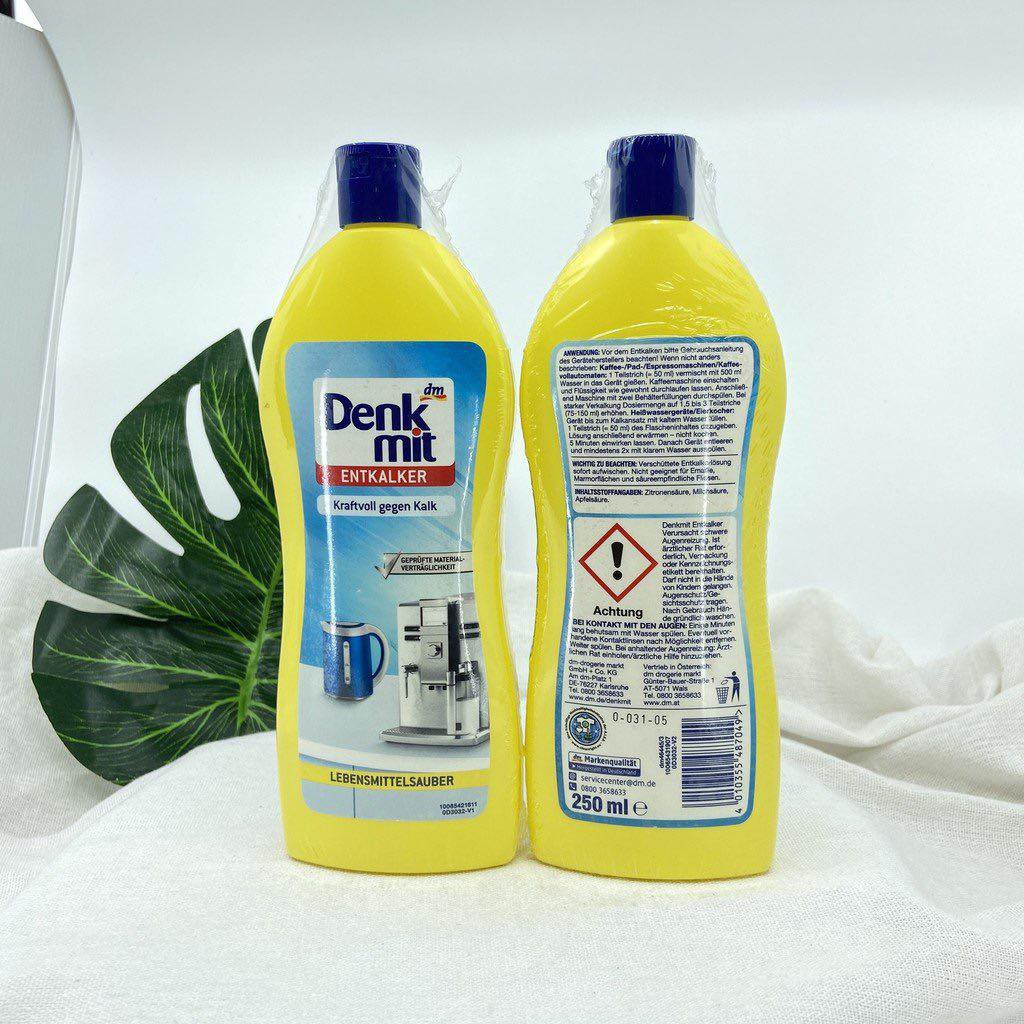 Dung dịch rửa cặn canxi denkmit mẫu mới