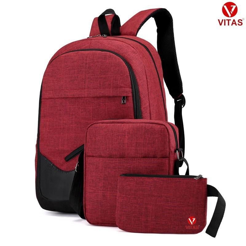 [HCM]ComBo Bộ 3 Balo Thời Trang Phong Cách VITAS VT247A