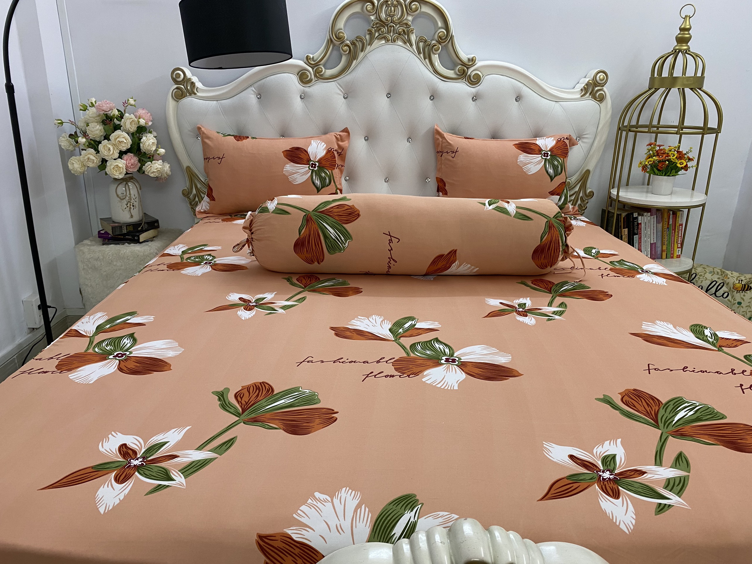 [HCM]Bộ Drap gối Thun Hàn Quốc mát lạnh { 4 món }