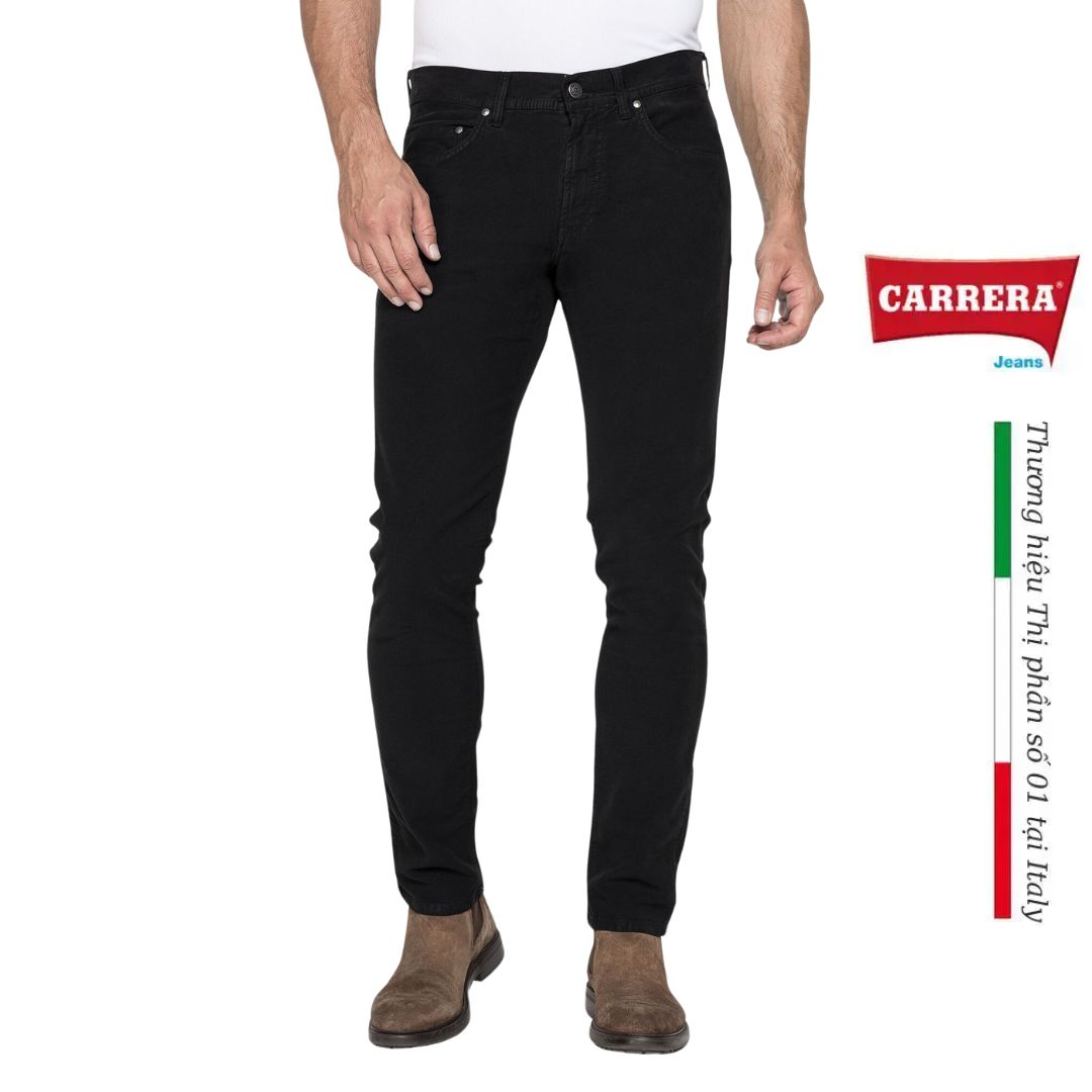 QUẦN MOLESKIN NAM MOD.717 5 TÚI SLIM FIT - CARRERA JEANS - NHẬP KHẨU CHÍNH HÃNG TỪ Ý - 97% Cotton 3% Elastane_ 7179165A_899