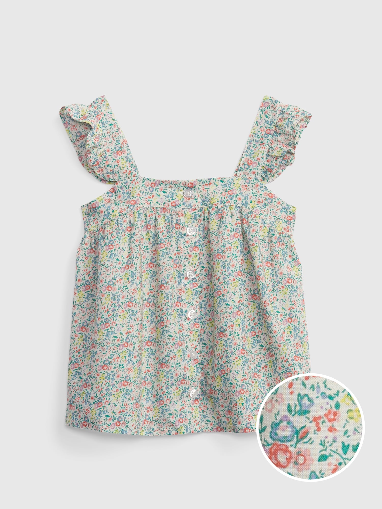 Gap - áo kiểu em bé gái toddler 602008-00