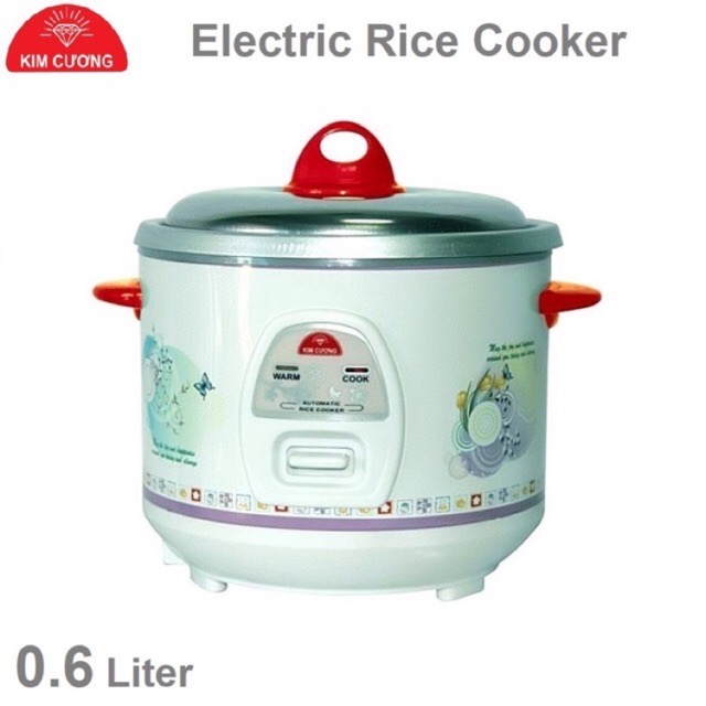Nồi cơm điện Kim Cương 0.6 lít