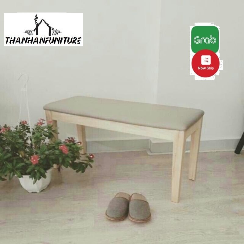 [HCM][ FreeShip TP.HCM ] GHẾ BĂNG DÀI 90CM MẶT NỆM BỌC DA NGOÀI - GHẾ BĂNG HÀNH LANG 90CM