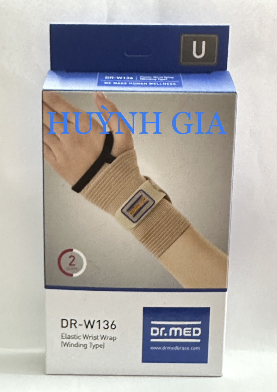 Bao đeo bảo vệ cổ tay đàn hồi dr.med dr-w136 - korea chính hãng
