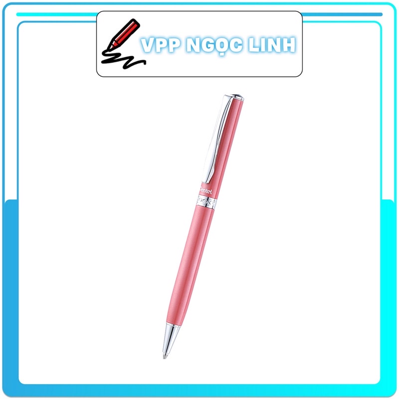 Bút ký cao cấp pentel nắp vặn nét 0.8mm mực bi b811
