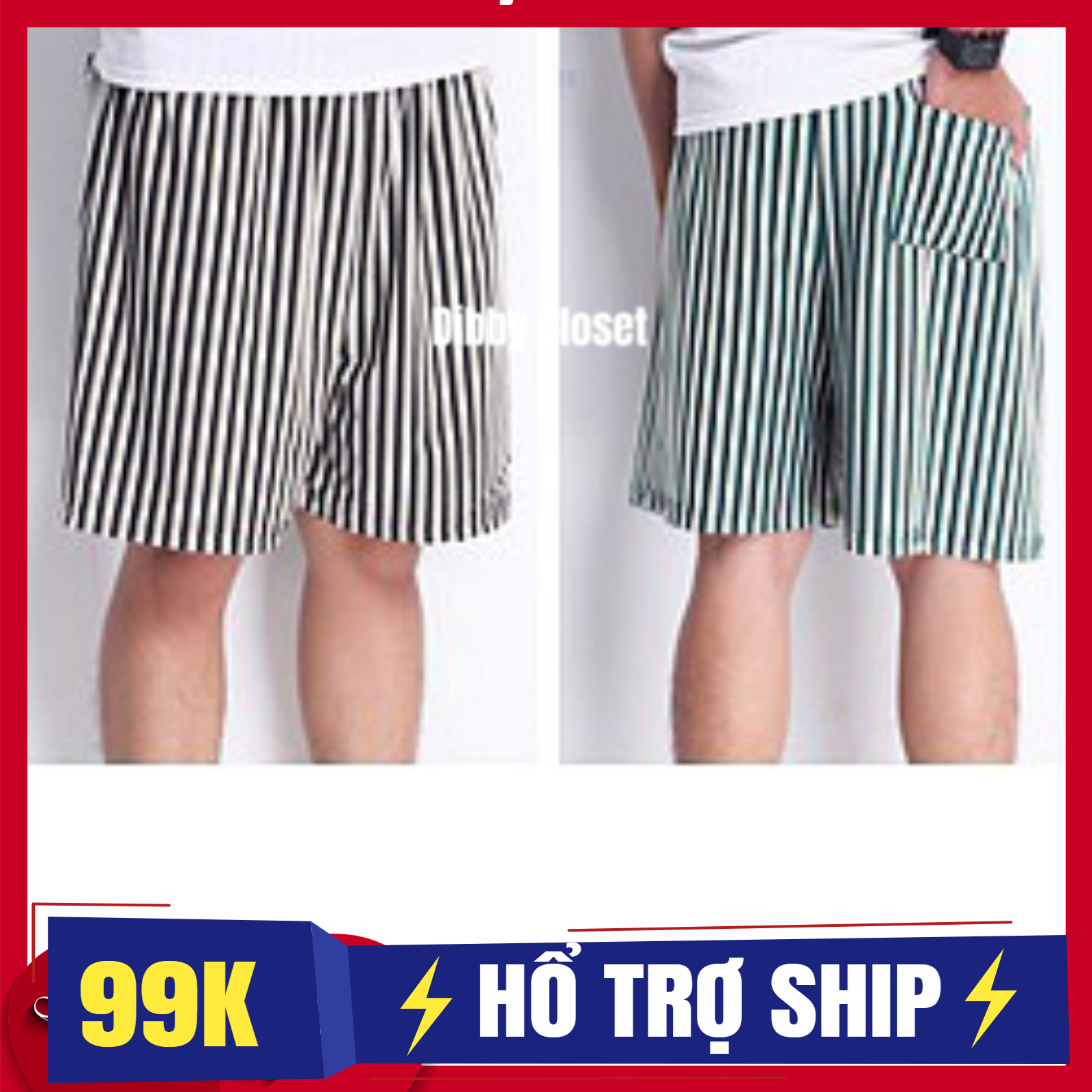 Quần đùi Nam mặc nhà, quần đùi nam kẻ sọc thoáng mát vải mõng từ 35-85kg mặc ngủ