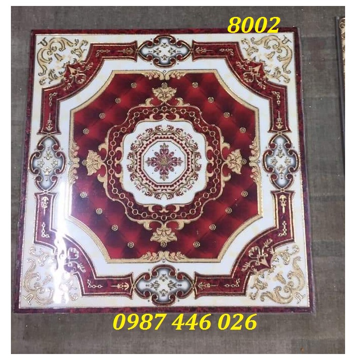 Gạch thảm cầu thang chiếu nghỉ 80x80cm HP1251