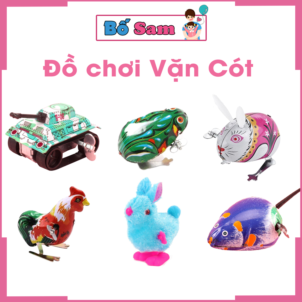 Đồ chơi vặn cót cho bé nhiều mẫu dễ thương Shop Bố Sam