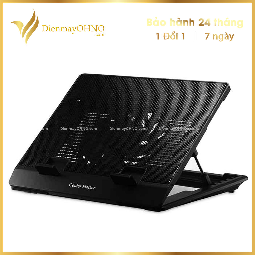 Đế quạt tản nhiệt laptop cooler master ergostand lite chính hãng - đế quạt làm mát giá đỡ máy tản nhiệt laptop gaming tản nhiệt - điện máy ohno