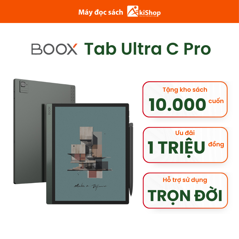 Máy đọc sách Boox Tab Ultra C Pro chính hãng