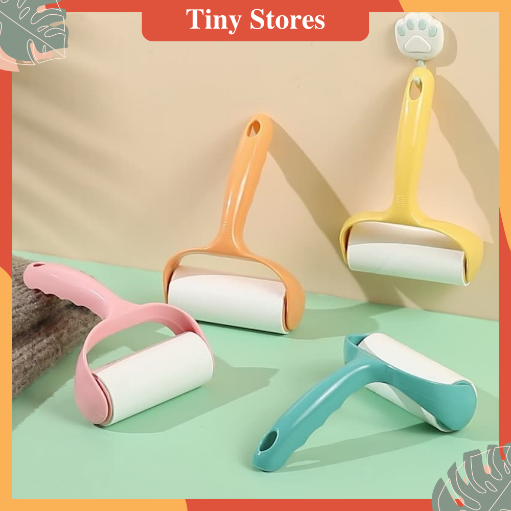 Cây lăn bụi quần áo - Cây lăng bụi nệm tóc rụng lông thú cưng làm sạch ga giường sofa tiện ích đa năng