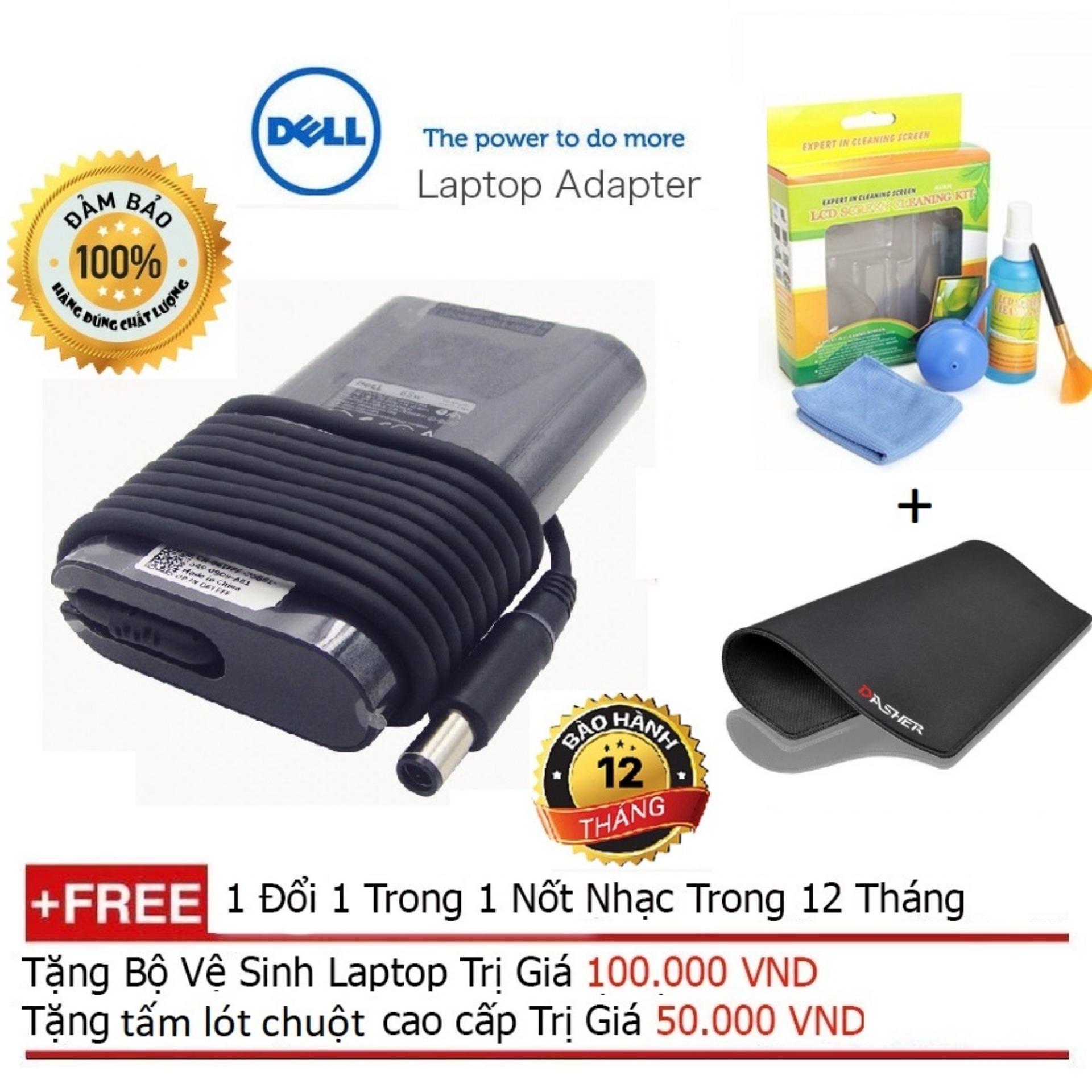 Sạc laptop dell ovan 19.5v-3.34a chân kim to hàng zin cao cấp* bảo hành 12 tháng, 1 đổi mới !!!