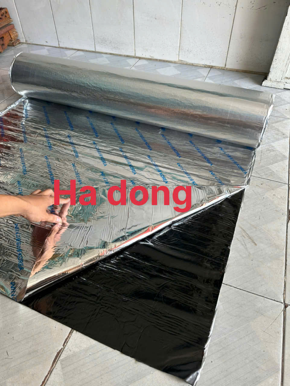 khổ rộng 1m - 1m Keo dán chống thấm chống dột HÀN QUỐC mái tôn đa năng xử lý siêu tốc