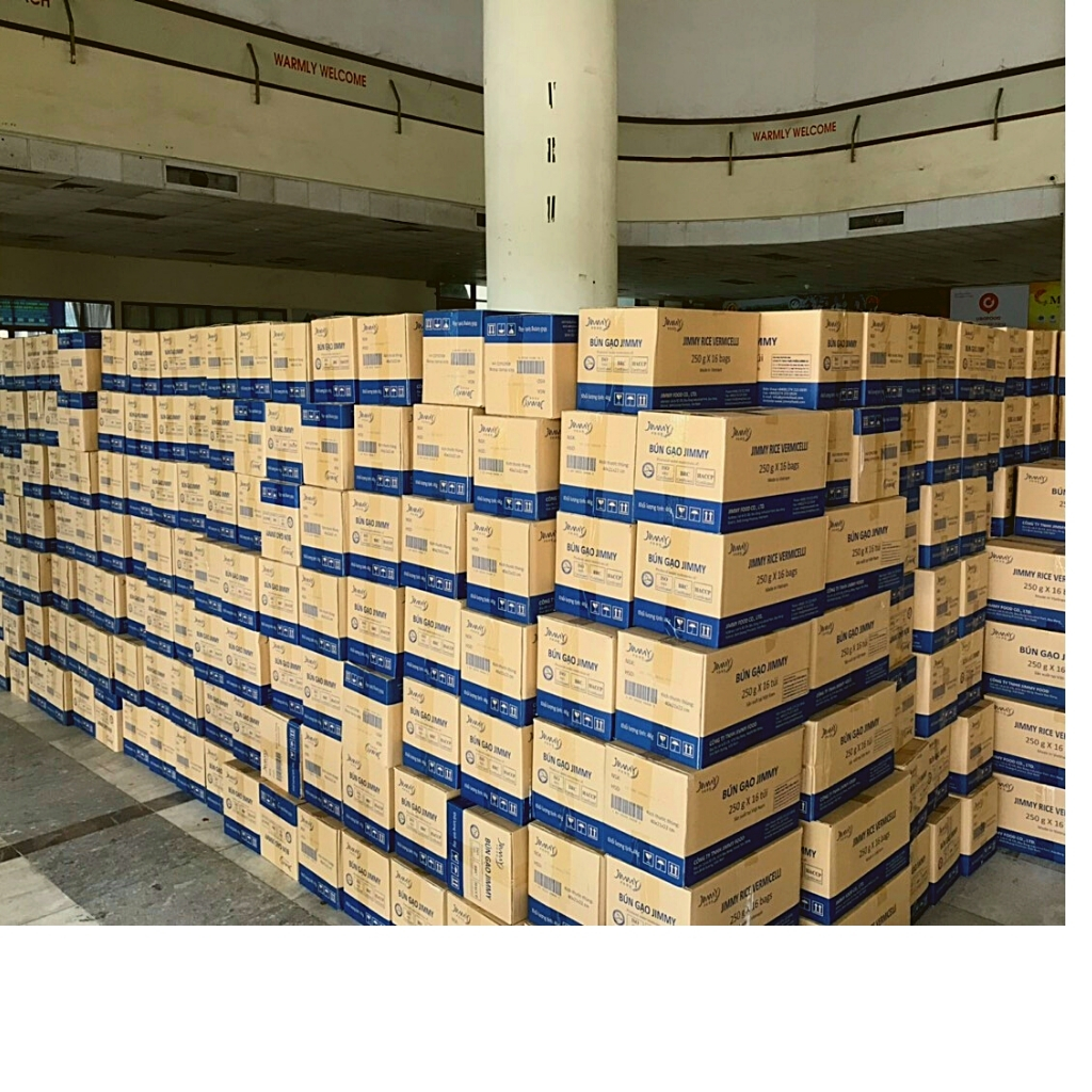 Bún gạo Jimmy nguyên thùng 16 gói date mới nhất