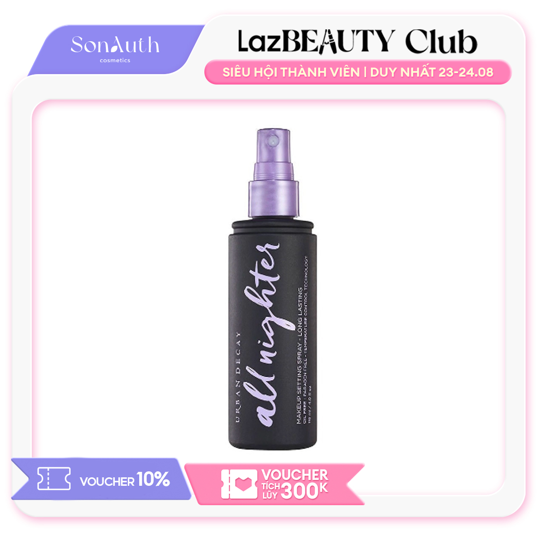 Xịt make-up Urban Decay All Nighter Long Lasting Setting Spray - Original