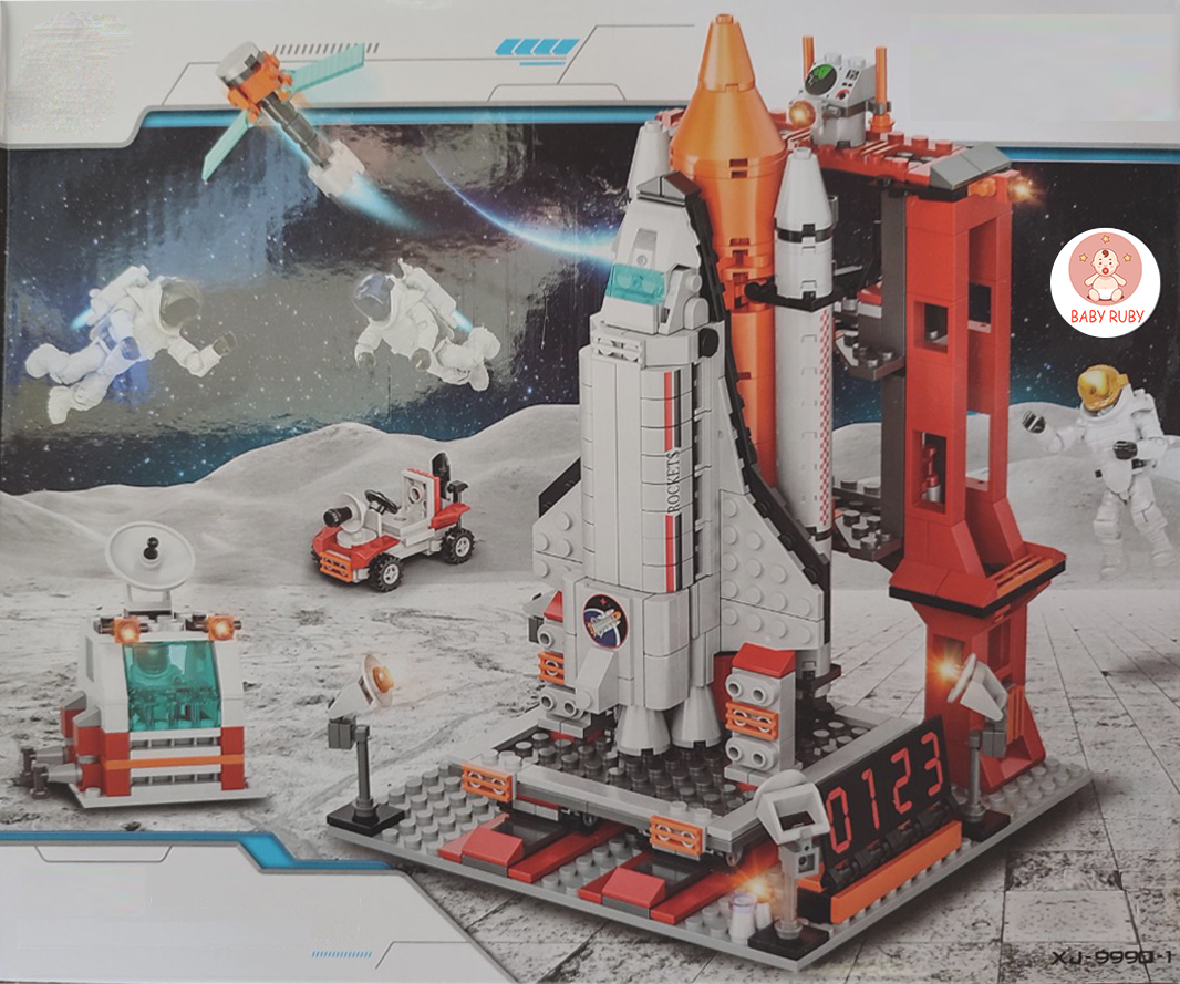 Lego phi hành gia - Đồ chơi lắp ghép, Đồ chơi ghép hình 886 chi tiết, Đồ chơi lắp ráp, Đồ chơi ghép hình cho bé, Đồ chơi ghép hình, Đồ chơi ghép hình lego - LINA Kids