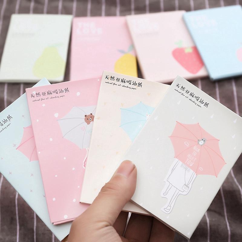 Giấy Thấm Dầu Gói 50 Tờ Hàng Nội Địa Nhập Khẩu (Mẫu Ngẫu Nhiên)