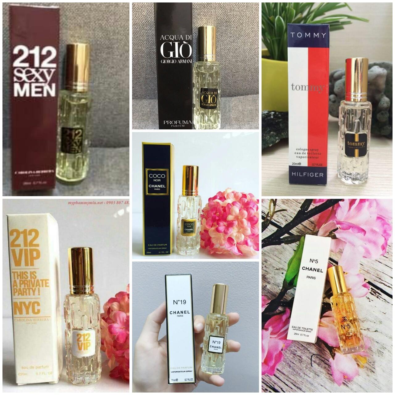 [HCM]NƯỚC HOA CHIẾT 20ML MẪU 4D - NƯỚC HOA NỮ - NAM