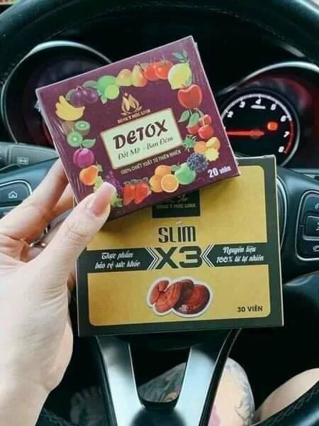 Giảm cân X3 Đông Y Mộc Linh tặng detox hàng chính hãng 0927.633.224[Chính Hãng]