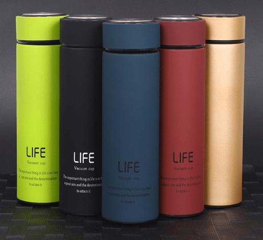 [HCM][SALE GIÁ SỐC] Bình nước inox giữ nhiệt LIFE cao cấp 500ml