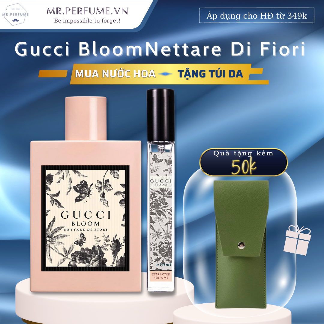 [Freeship+ Quà 29k] [Chiết 10ml] Nước hoa chiết chính hãng nữ Bl.oom Ne'ttare di Fiori- Mr.Perfume