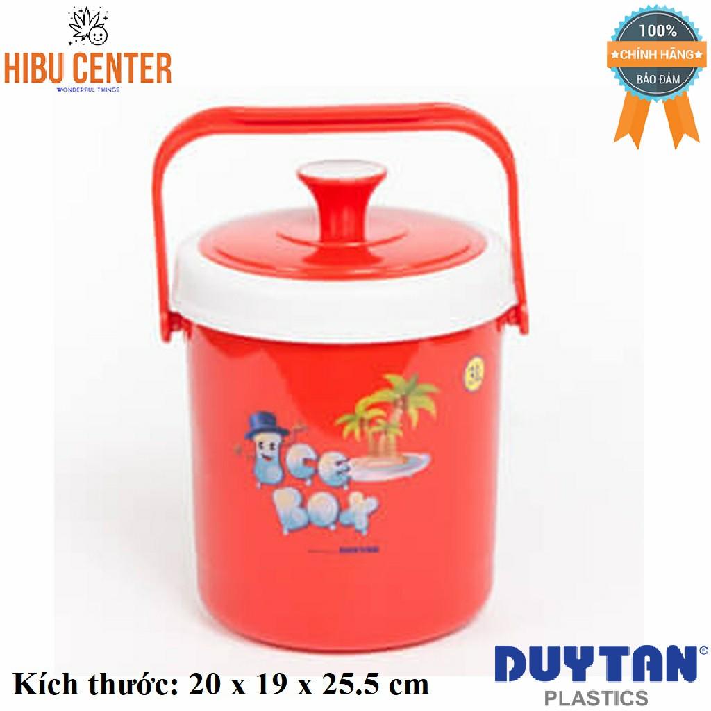 Bình đá 3 lít có quai xách tiện lợi. Bình đựng đá, đựng nước nóng