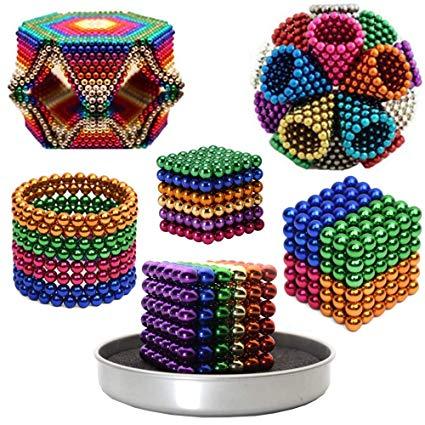 [HCM]Bi Nam Châm Tròn Bucky Ball 5mm 6 Màu Siêu Trí Tuệ