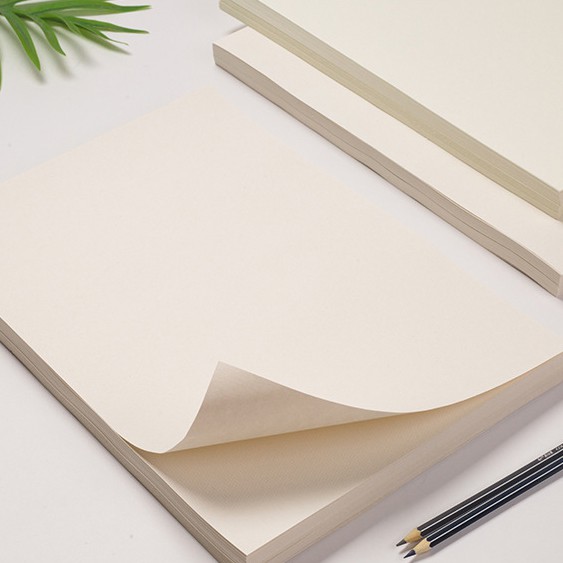 Giấy vẽ màu nước A4 100gsmvẽ phác thảo, kí họa, phác họa,..màu trắng tự nhiên chống mỏi mắt