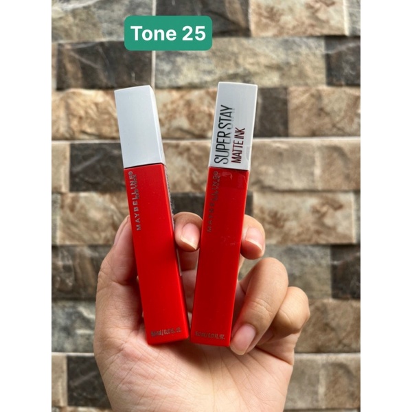 Son Kem Maybelline Superstay Matte Ink Liquid Lipstick - Heroine 25.Made in USA#