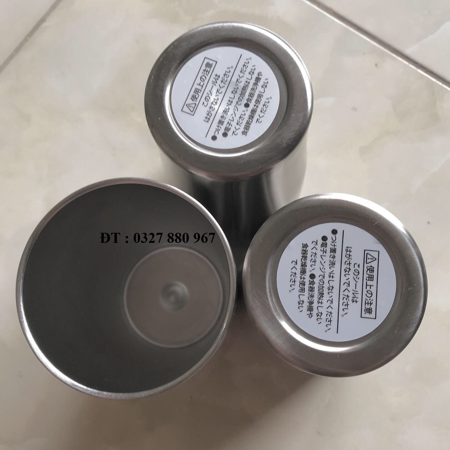 Ly giữ nhiệt,Cốc giữ nhiệt Inox - Đựng nước đá,nước nóng thoải mái hàng nhật bãi