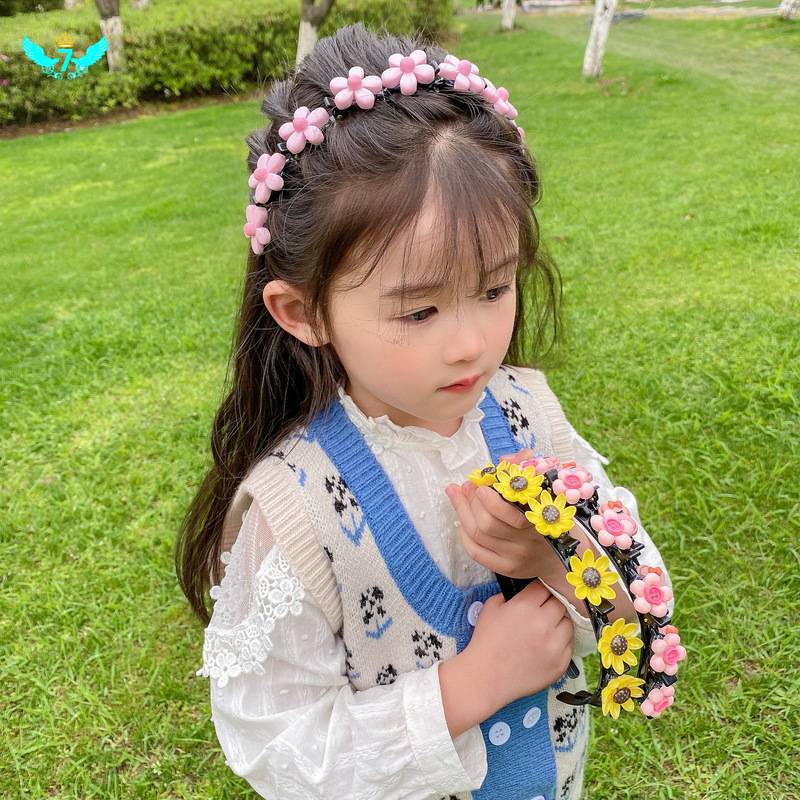 Kẹp tóc công chúa xinh đẹp bé gái Băng đô cài tóc trẻ em Phụ kiện tóc dễ thương Bé gái Kẹp tóc bé gái Kẹp tóc gẫy Mũ cài băng đô Băng đô YIDA