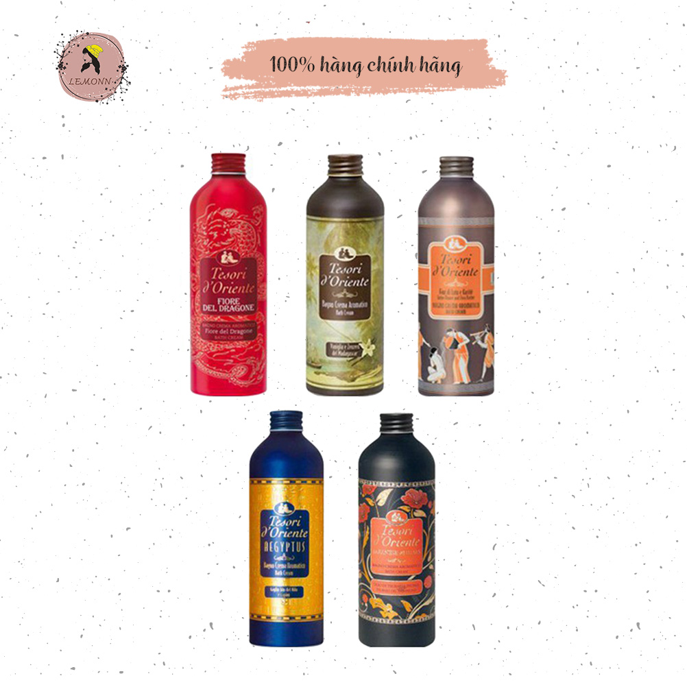Sữa tắm nước hoa Tesori 500ml hàng công ty