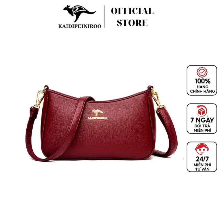 Túi xách nữ KAIDIFEINIROO đẹp cao cấp chính hãng KF13 8071 size 26cm. Có đủ 2 quai dài và ngắn.
