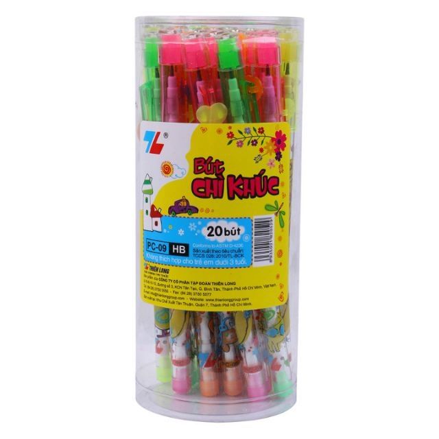 20 cây bút chì khúc Thiên Long PC09
