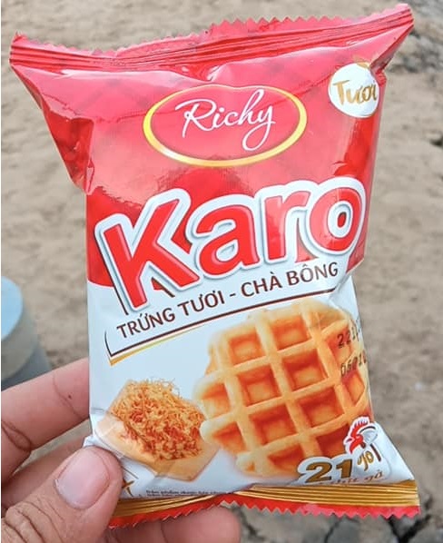 [HCM]Bánh trứng tươi – chà bông #Karo 72 cái