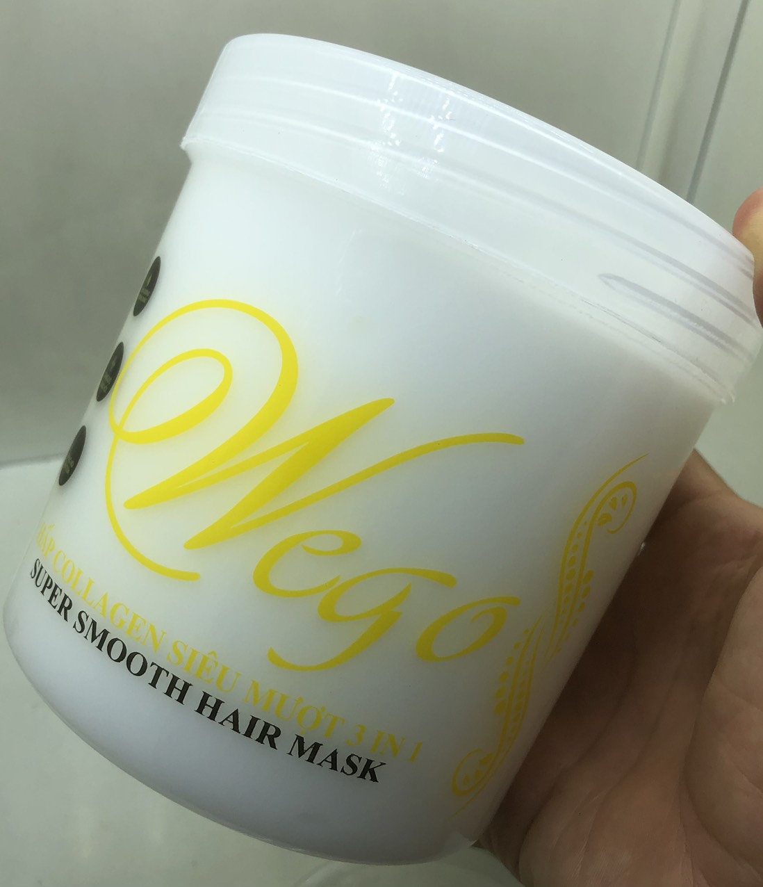 Hấp collagen siêu mềm mượt wego 1000ml