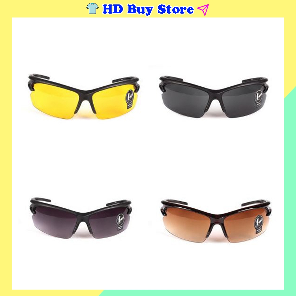 Kính mát nam nữ phân cực MÀU ĐEN - Kinh đi nắng - Kính râm