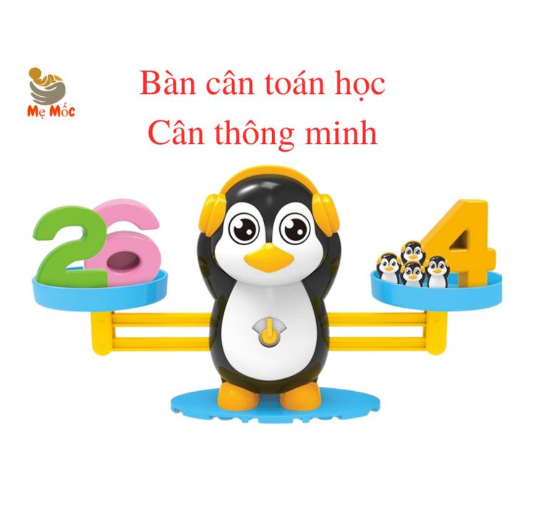 Đồ chơi phát triển thông minh - Bàn cân toán học, cân thăng bằng, cân thông minh cho bé tư duy toán học - Bống Kids