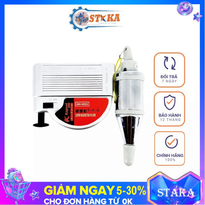 Quả dọi từ - lập lòn xây dựng kapusi nhật bản tự động, giữ cân bằng, có nam châm