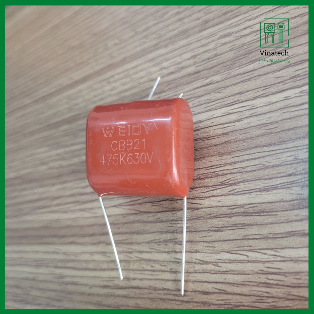 Set 10 tụ kẹo tụ CCB 475K 4.7uf 630V Vinatech dùng trong vợt muỗi tụ quạt điện hàng mới