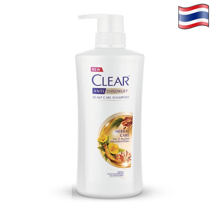 DẦU GỘI ĐẦU CLEAR THẢO DƯỢC THÁI LAN - 400ml/chai