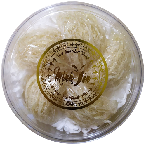 Yến Sào Sạch Lông Nhiều Sợi Nha Trang - 50g (5 tổ to)
