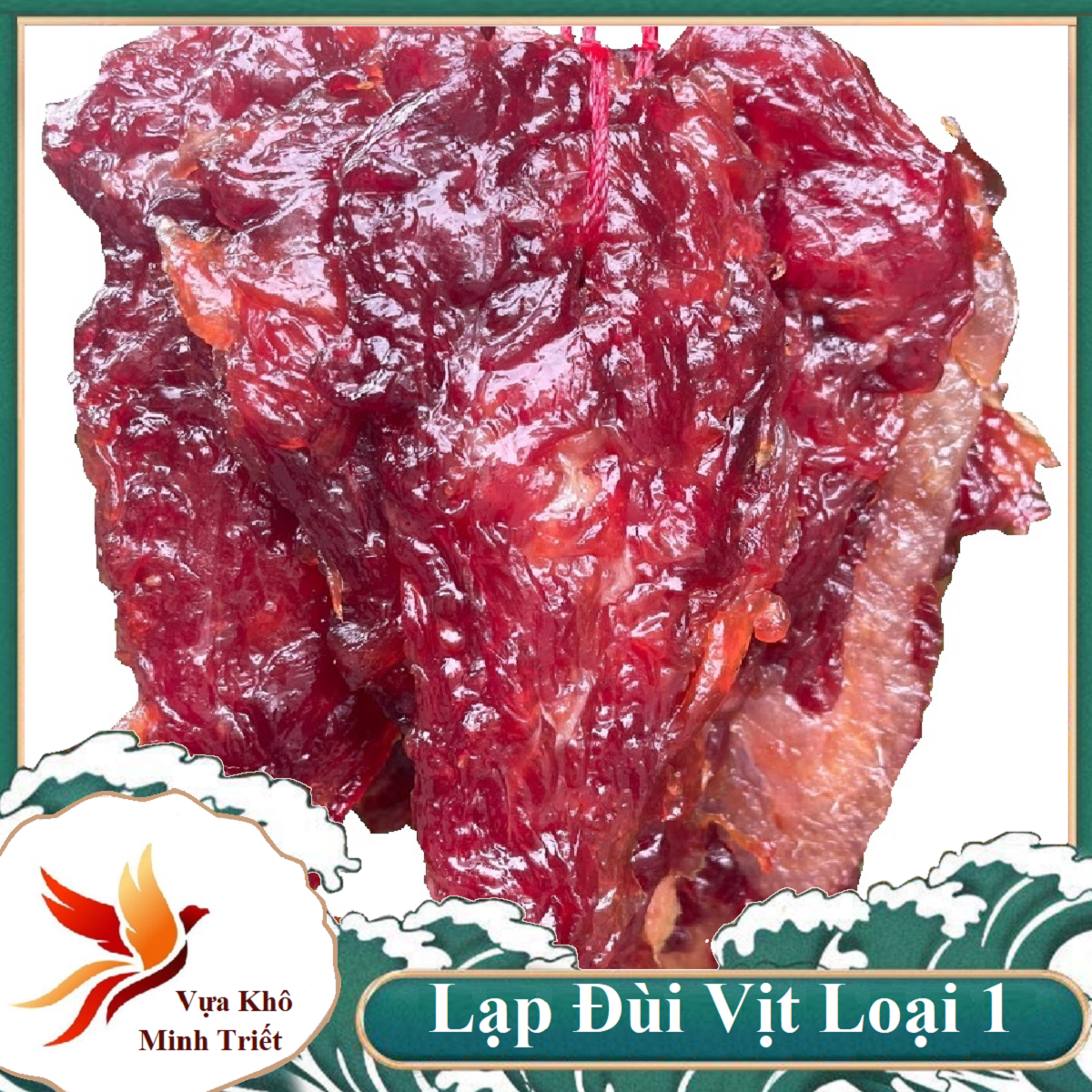 LẠP VỊT LOẠI 1 ĐẶC SẢN MINH TRIẾT,ĐƯỢC LÀM TỪ ĐÙI VỊT TƯƠI 200GR 500gr 1kg LẠP VỊT LOẠI 1- Vựa khô Minh Triết