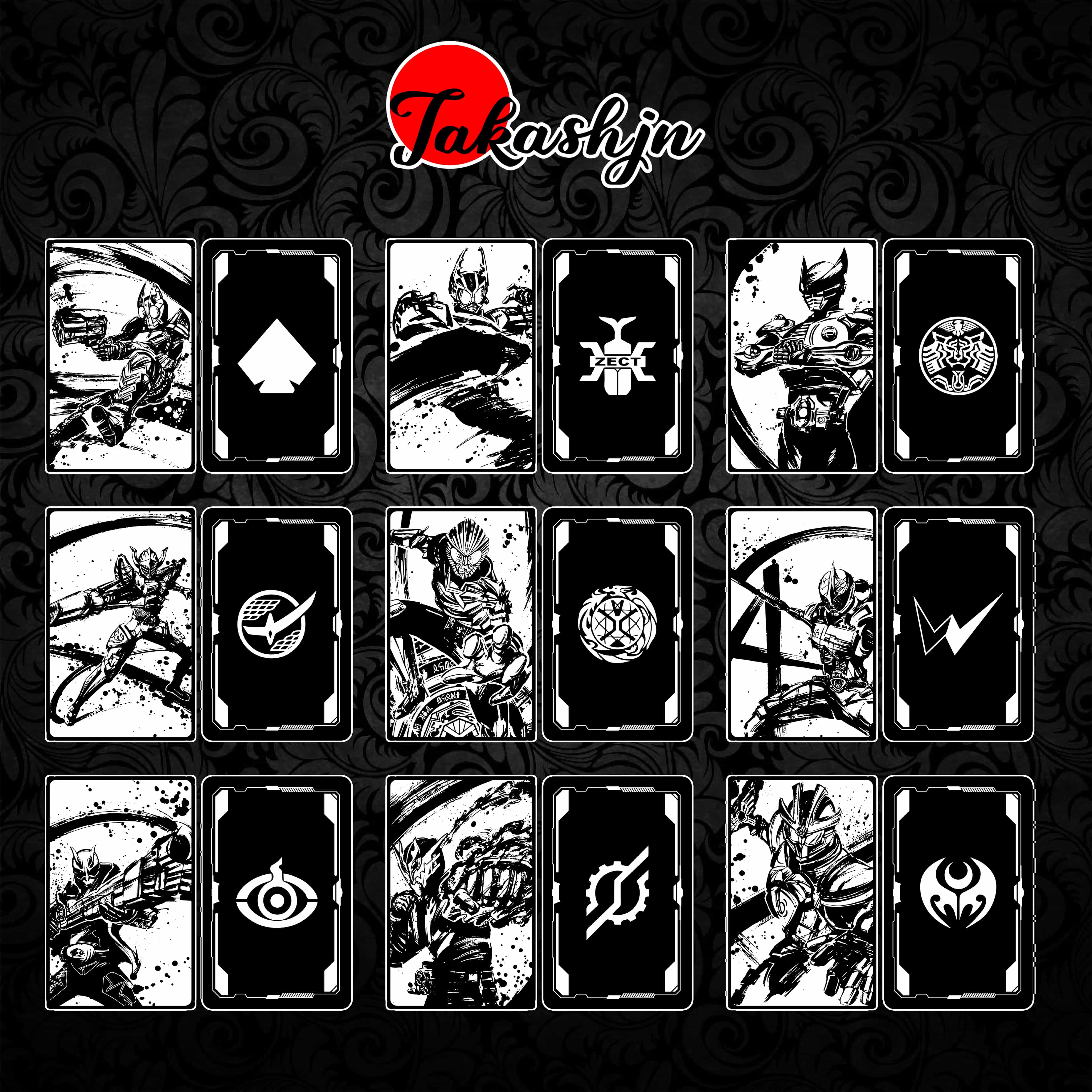 [Thẻ Nhôm] Kamen Rider - Kỵ Sĩ Mặt Nạ