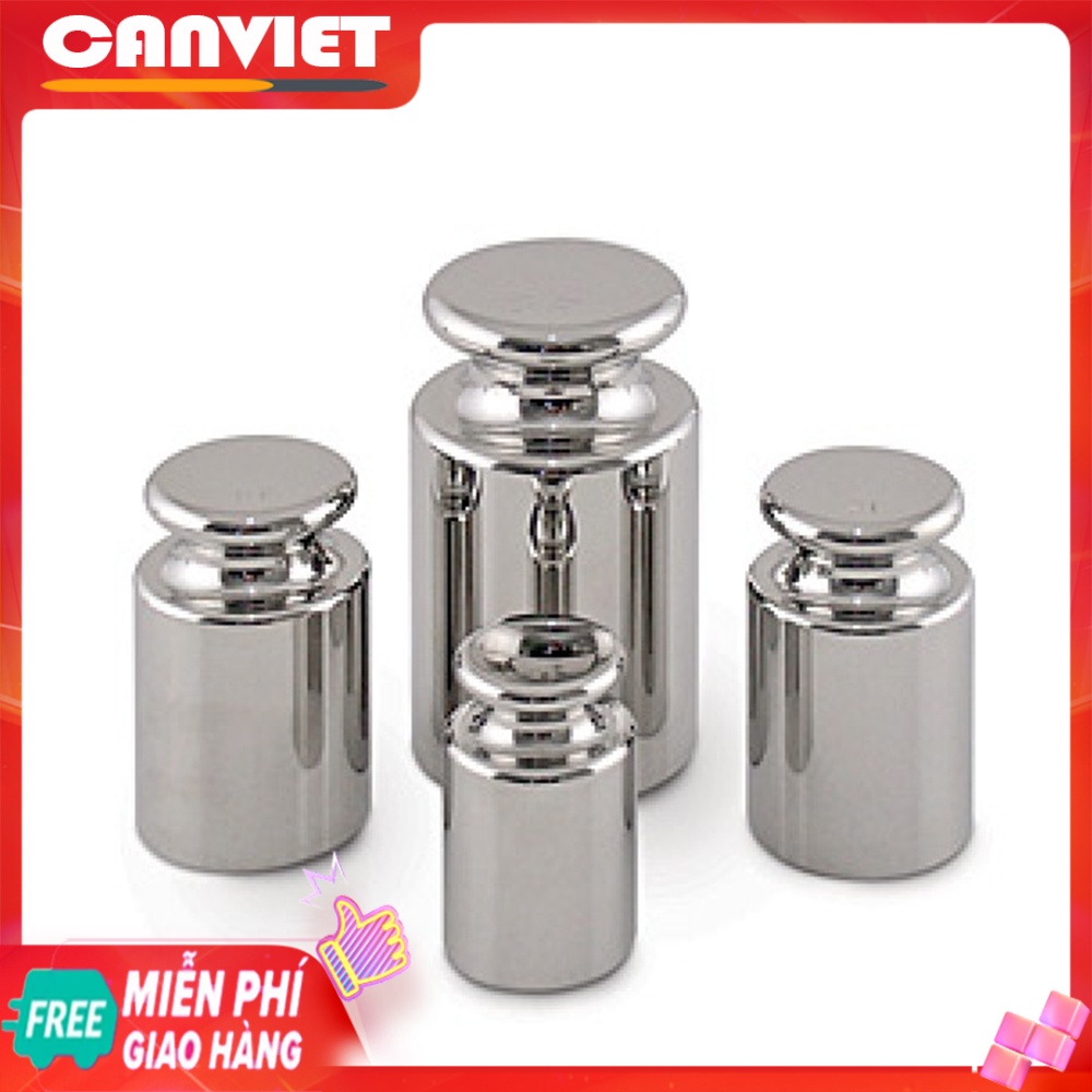 Quả cân mẫu F1 F2 M bằng inox trọng lượng 100gram, 200gram, 500gram - Hàng chuẩn chính xác