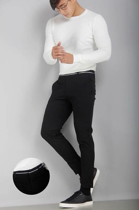 Celeb quần tây nam viền lưng