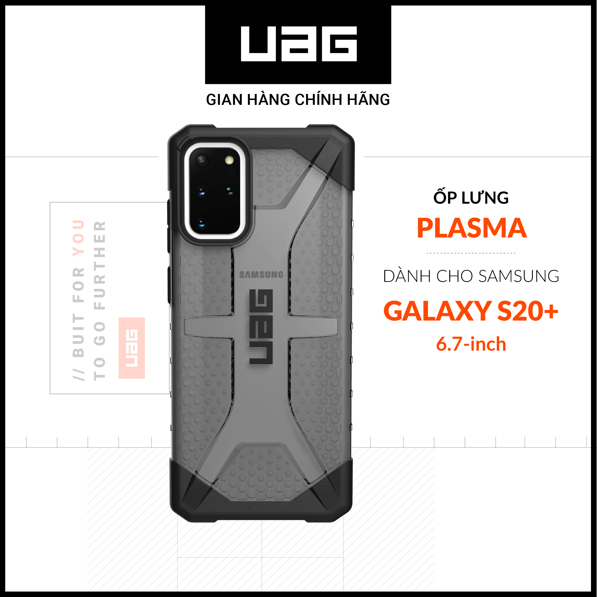 Ốp lưng UAG Plasma cho Samsung Galaxy S20 Plus
