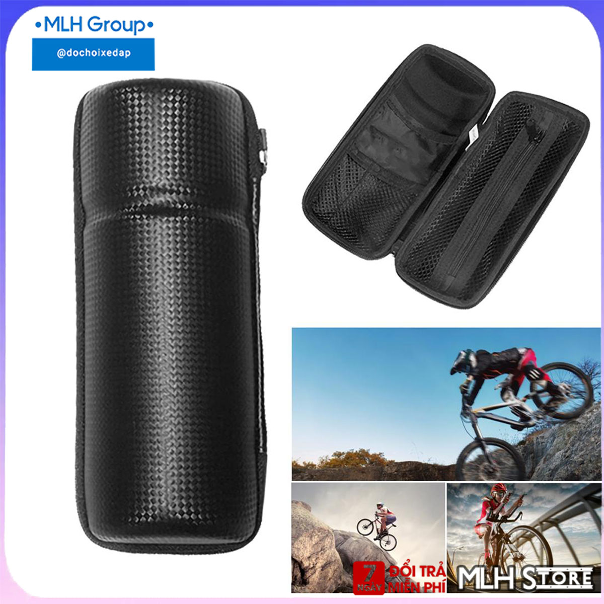 Hộp Đựng Phụ Kiện Treo Xe Đạp Chống Nước Tiện Dụng Chất Liệu Bền Bỉ Hộp Đựng Dụng Cụ Sửa Chữa Xe Đạp Tiện Dụng MLH