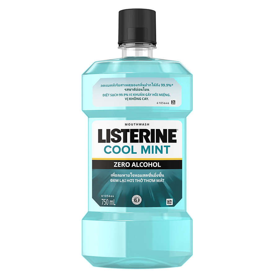 Nước súc miệng Listerine 750ml
